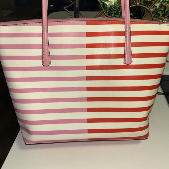 EUC KATE SPADE ♠️ ZINA LARGE ZIP TOTE BAG & DUST BAG - Picture 8 of 16